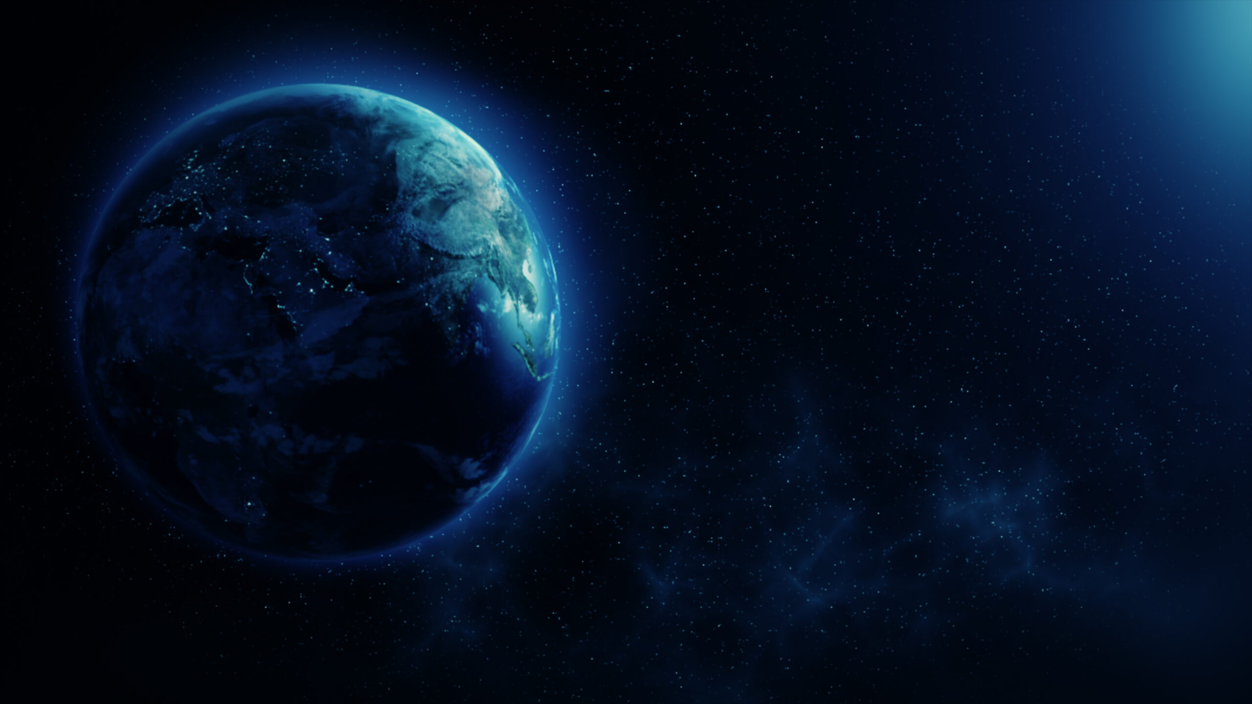 Jordkloden sett ute fra verdensrommet. Illustrasjon.